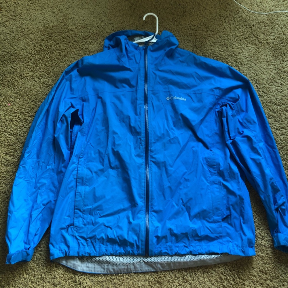 Men’s Blue Columbia Windbreaker sz xl